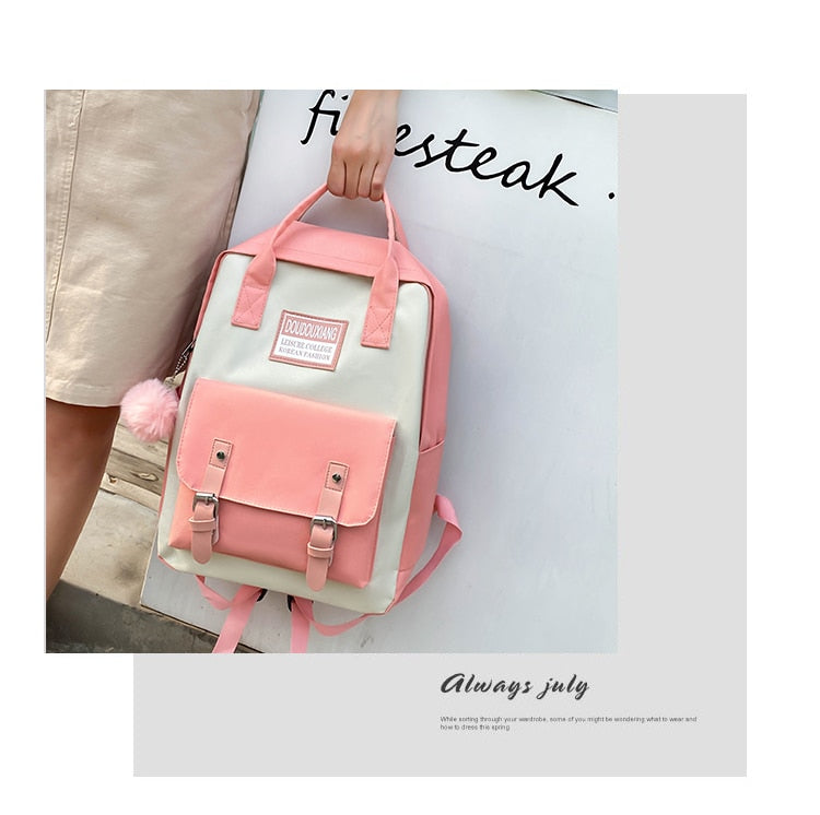 Set High School Bags for Teenage Girls