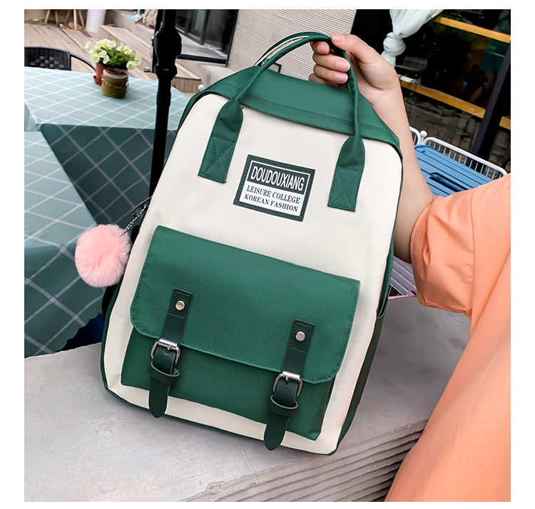 Set High School Bags for Teenage Girls