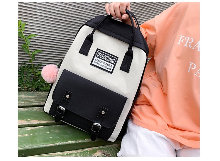 Set High School Bags for Teenage Girls