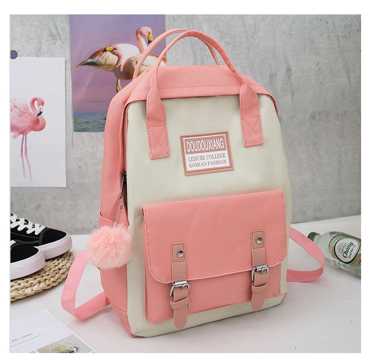 Set High School Bags for Teenage Girls