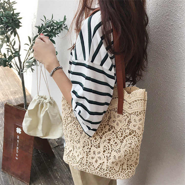 Summer Handbag 2 Pcs/Set Girl Lace Elegant