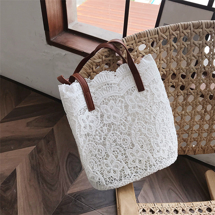 Summer Handbag 2 Pcs/Set Girl Lace Elegant