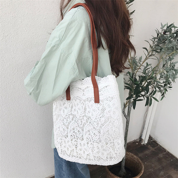 Summer Handbag 2 Pcs/Set Girl Lace Elegant