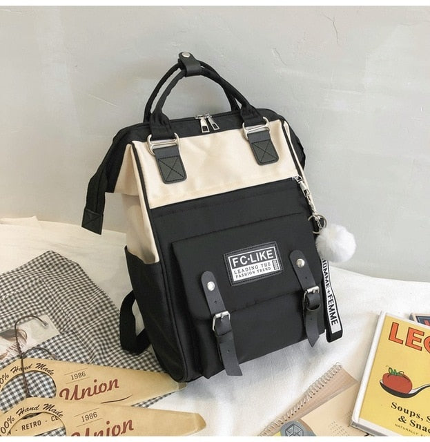 Female  Portable Backpack