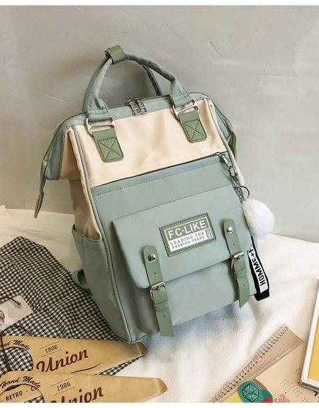 Female  Portable Backpack