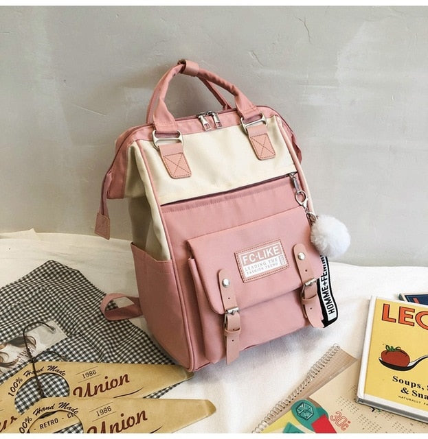 Female  Portable Backpack