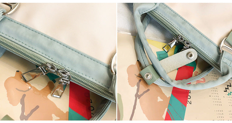 Female  Portable Backpack