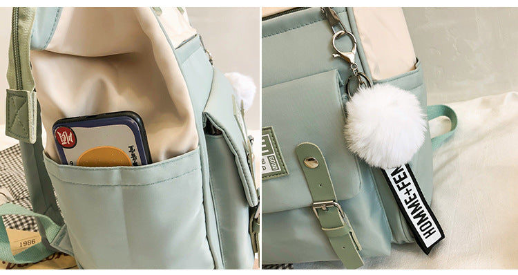 Female  Portable Backpack