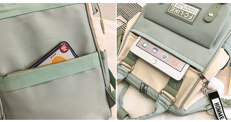 Female  Portable Backpack