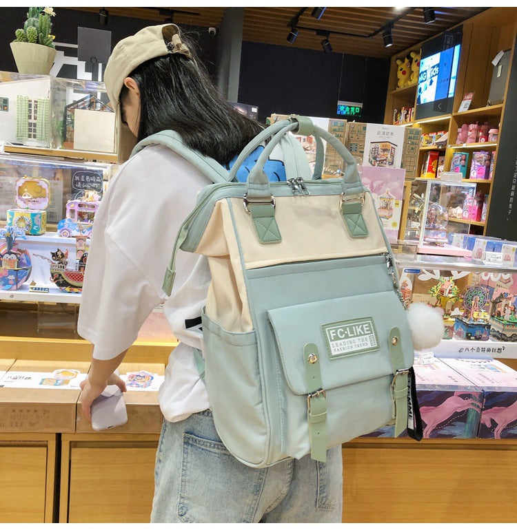 Female  Portable Backpack