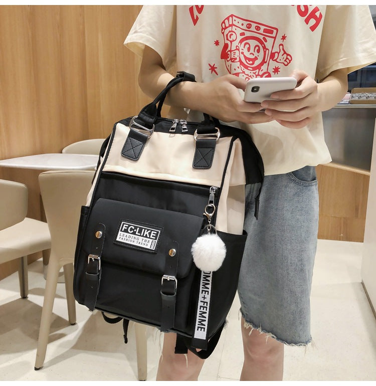 Female  Portable Backpack