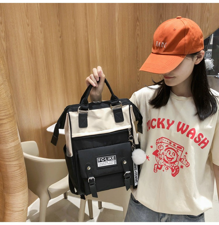 Female  Portable Backpack