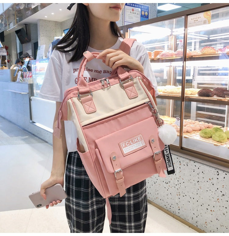 Female  Portable Backpack