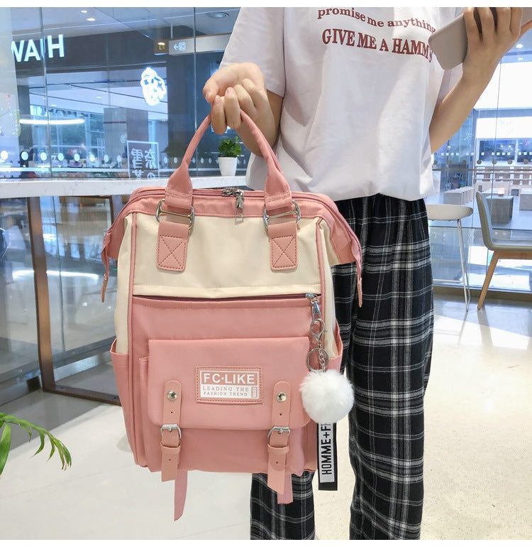 Female  Portable Backpack