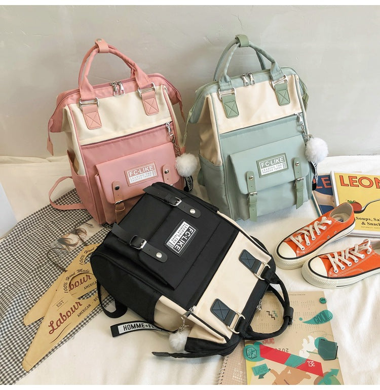 Female  Portable Backpack