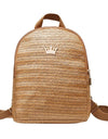 Straw Woven Travel Backpacks