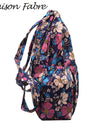 String Floral Print Women Backpack