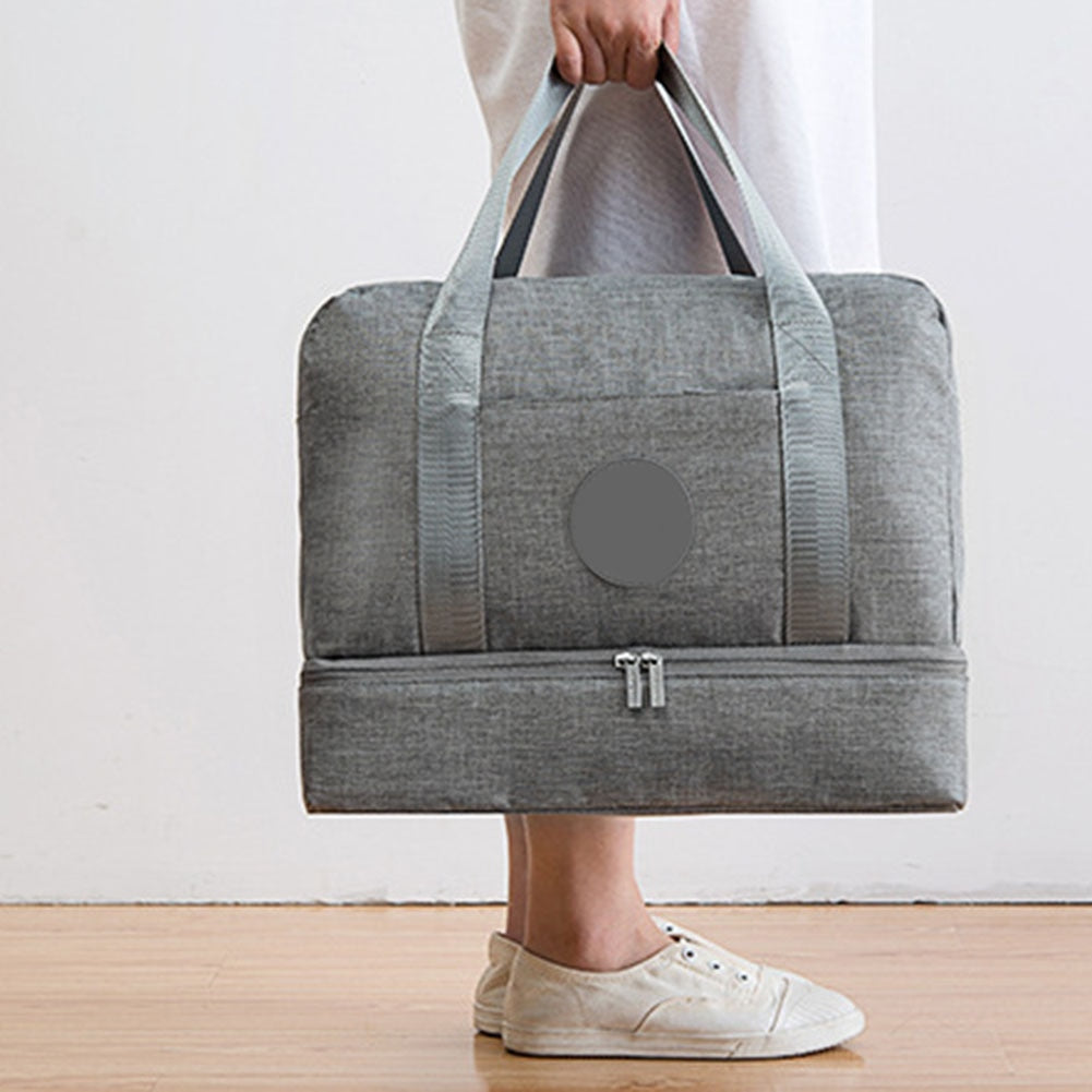 Water-Resistant Duffel Bag With Wet Storage