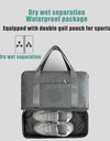 Water-Resistant Duffel Bag With Wet Storage