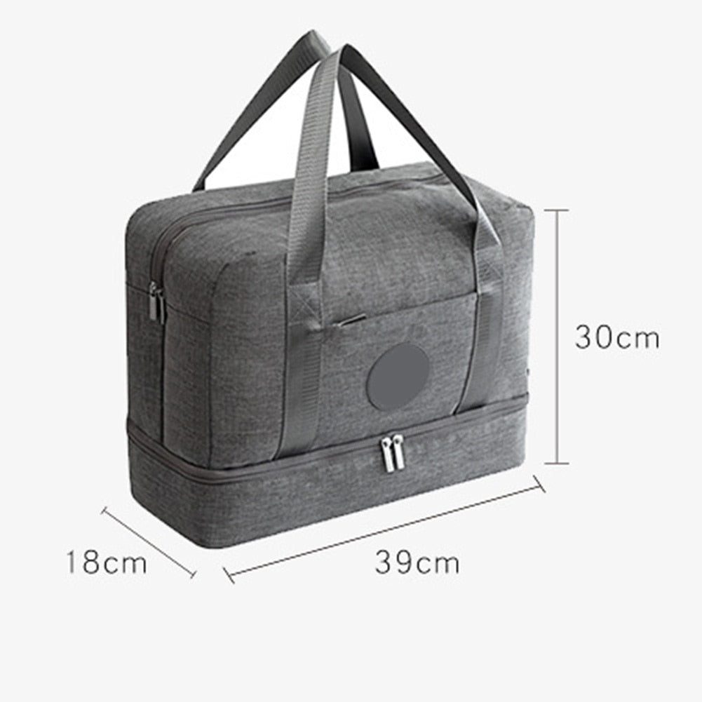 Water-Resistant Duffel Bag With Wet Storage