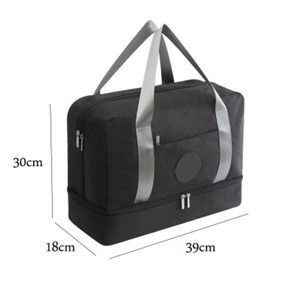 Water-Resistant Duffel Bag With Wet Storage