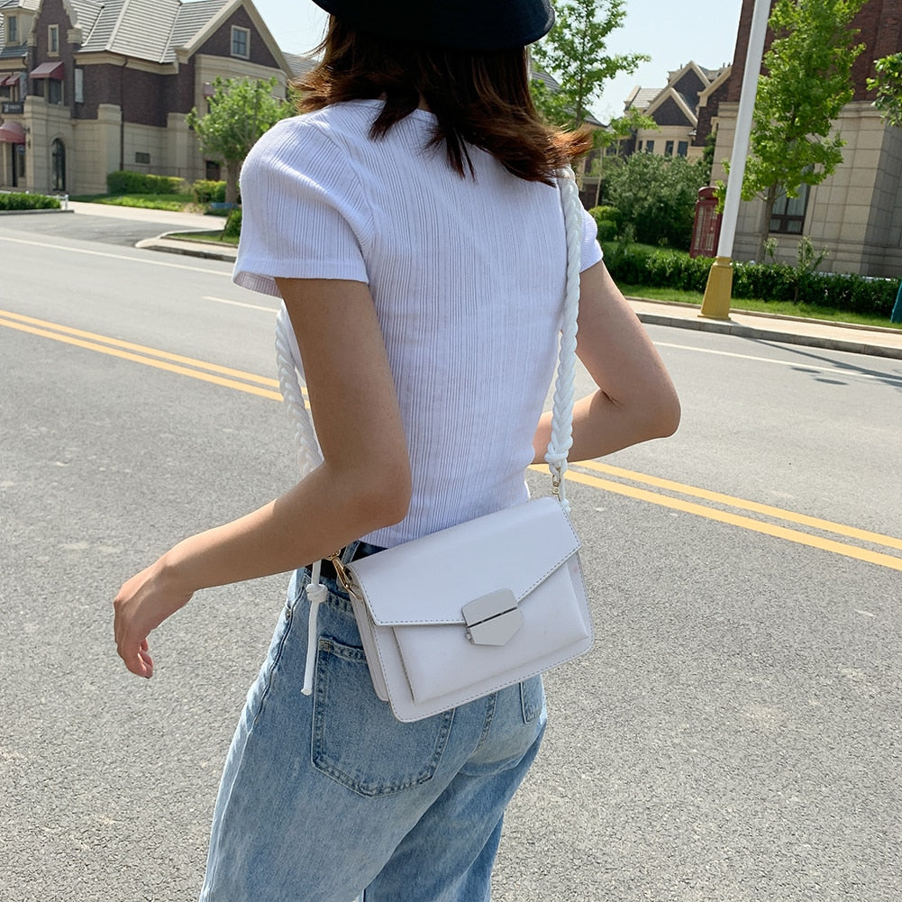 Candy Color Shoulder Bags