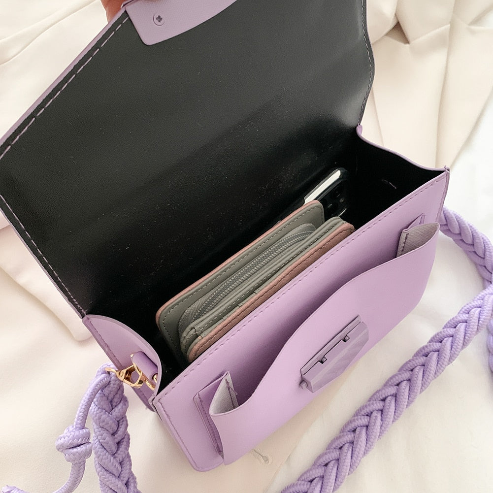 Candy Color Shoulder Bags