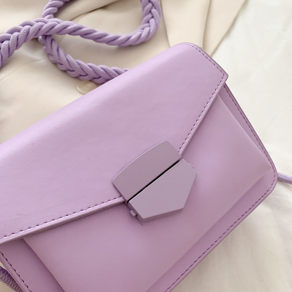 Candy Color Shoulder Bags