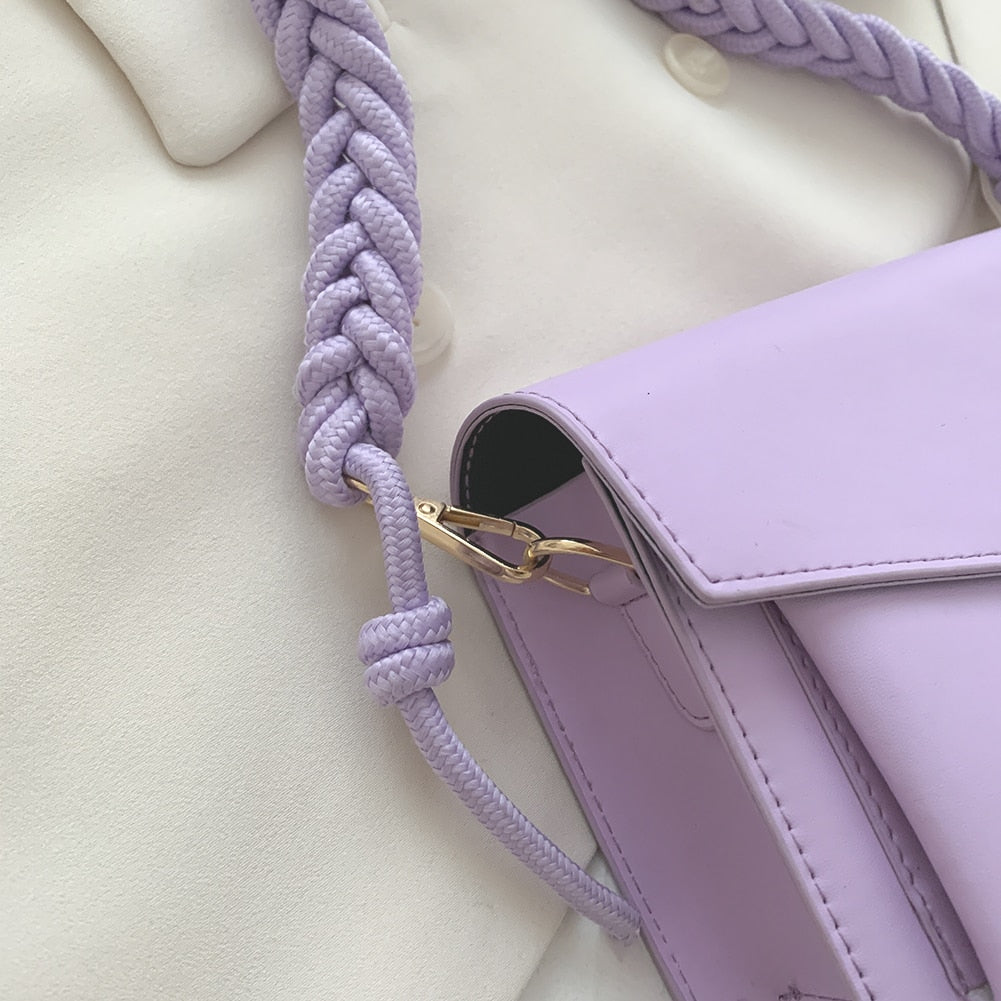 Candy Color Shoulder Bags