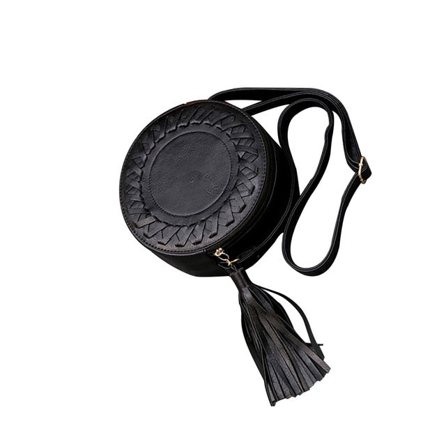 Round Casual Shoulder Bag