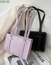 Simple PU Leather Women Bag