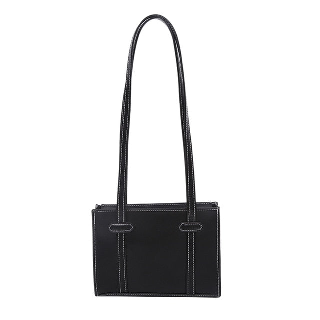 Simple PU Leather Women Bag