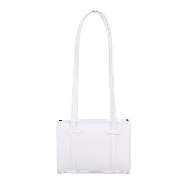 Simple PU Leather Women Bag