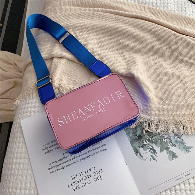 One-shoulder Wide Strap Crossbody Bags