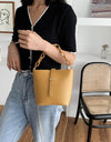 Fashion Bucket  Bag PU Leather