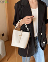 Fashion Bucket  Bag PU Leather