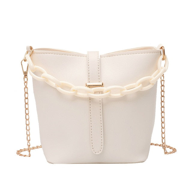 Fashion Bucket  Bag PU Leather