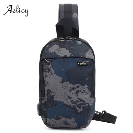 New Nylon Men Chest Bag