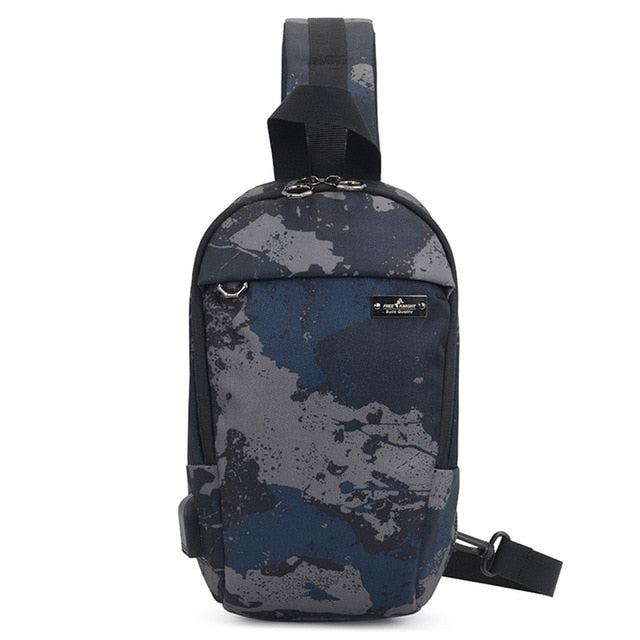 New Nylon Men Chest Bag