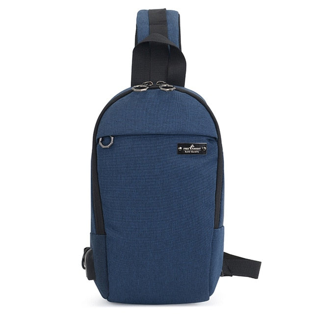 New Nylon Men Chest Bag