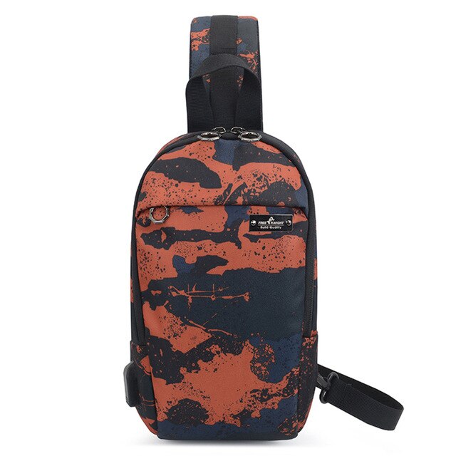 New Nylon Men Chest Bag