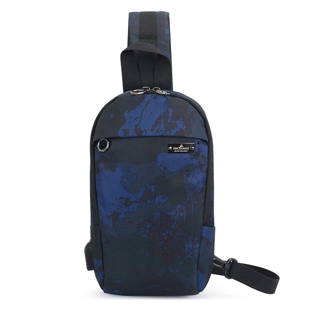 New Nylon Men Chest Bag